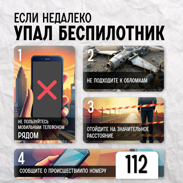 Порядок действий при угрозе (совершении) воздушной атаки с применением БВС